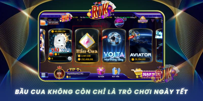 Bau Cua Khong Con Chi La Tro Choi Ngay Tet
