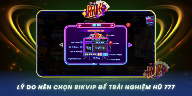 Ly Do Nen Chon Rikvip De Trai Nghiem Hu 777