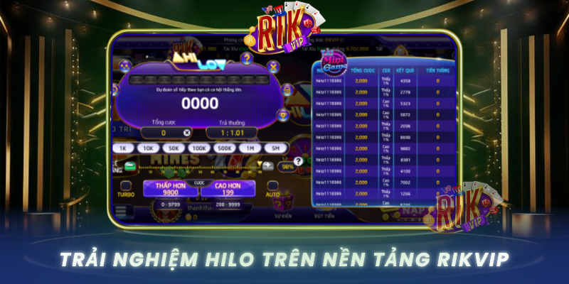 Trai Nghiem Hilo Tren Nen Tang Rikvip