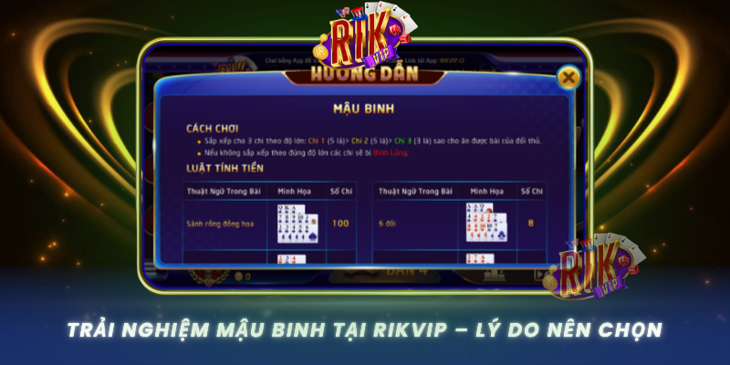 Trai Nghiem Mau Binh Tai Rikvip Ly Do Nen Chon